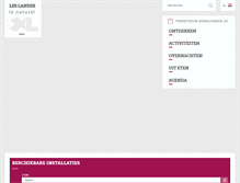 Tablet Screenshot of landes-vakantie.com